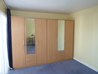 Furnished studio flat with parking and outside area | Registered
